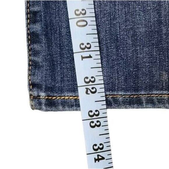 Levi Strauss Signature Women's Size 12L Mid-Rise Bootcut Blue Jeans - Picture 4 of 8